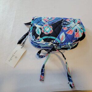 Bradley Vera Blue Lotus Flower Swirl Jewlery Case